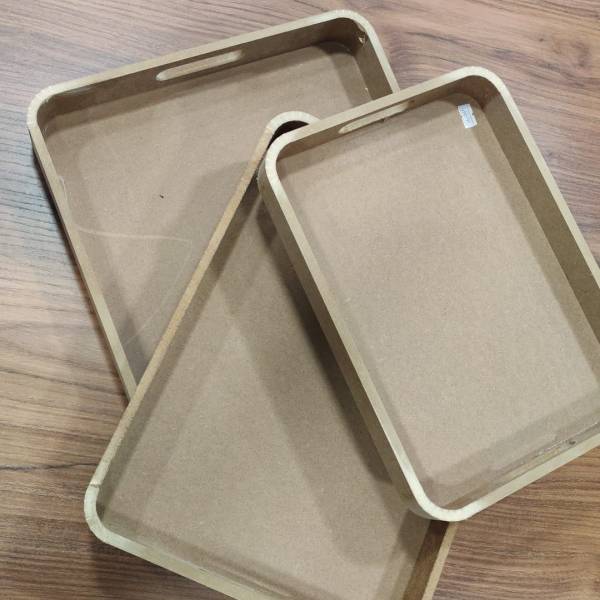 3 lü Diktörtgen Tepsi 