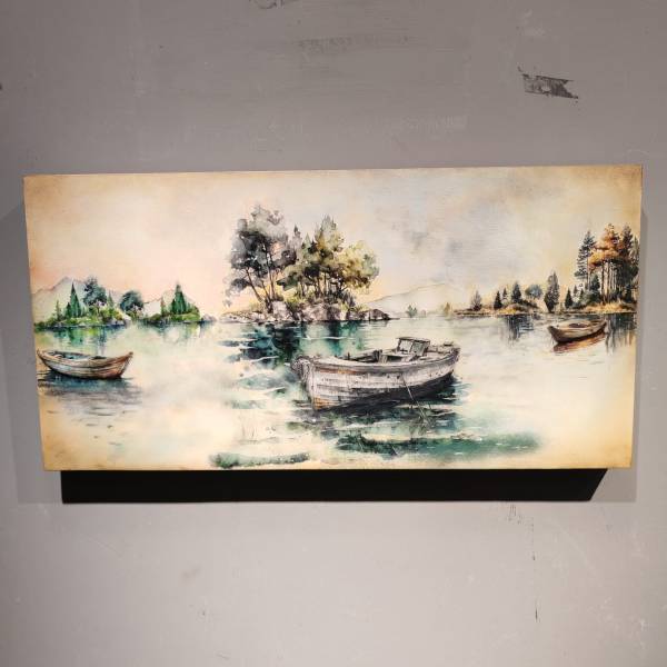 Göl Manzaralı Pano