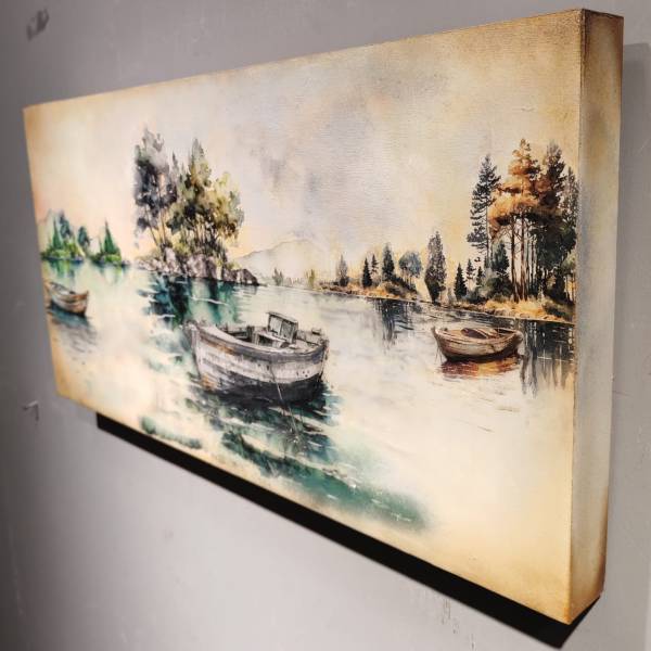 Göl Manzaralı Pano